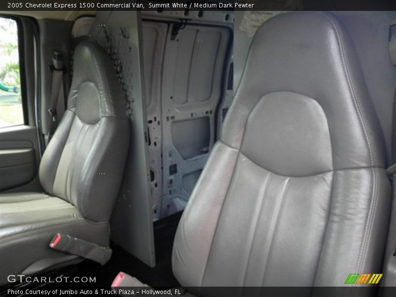Summit White / Medium Dark Pewter 2005 Chevrolet Express 1500 Commercial Van