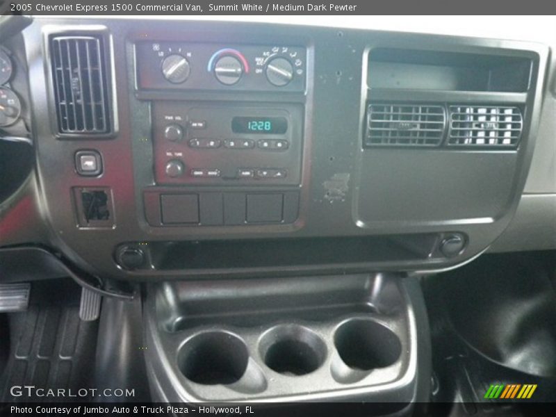 Summit White / Medium Dark Pewter 2005 Chevrolet Express 1500 Commercial Van