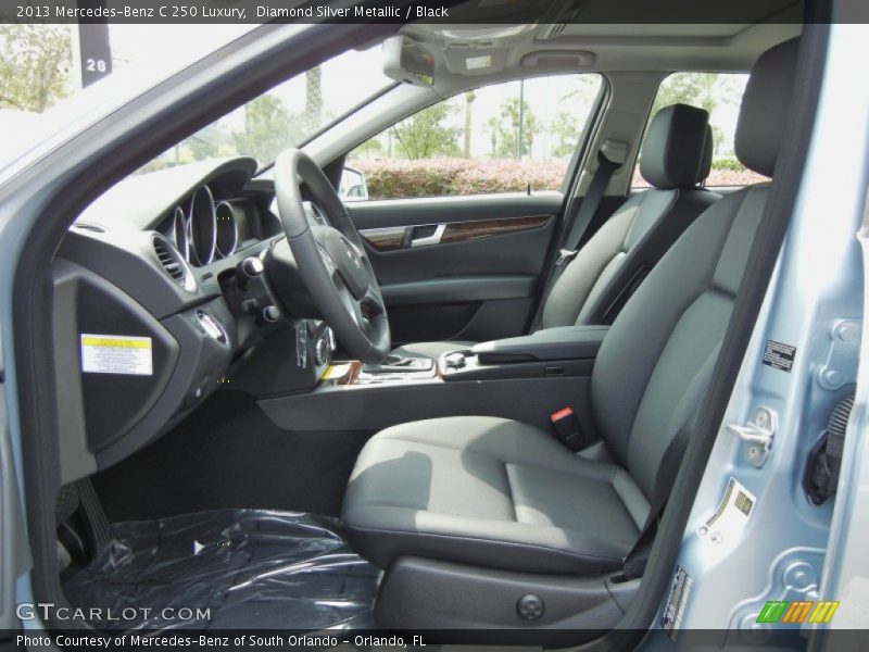  2013 C 250 Luxury Black Interior