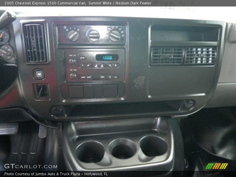Summit White / Medium Dark Pewter 2005 Chevrolet Express 1500 Commercial Van