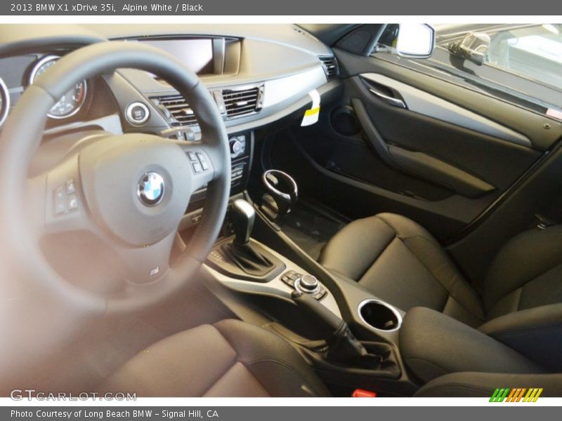 Alpine White / Black 2013 BMW X1 xDrive 35i