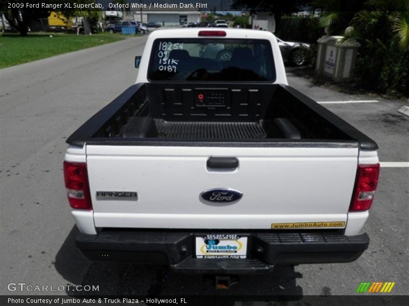 Oxford White / Medium Dark Flint 2009 Ford Ranger XL SuperCab