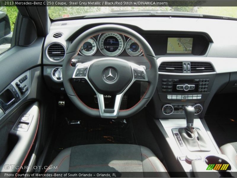 Dashboard of 2013 C 250 Coupe