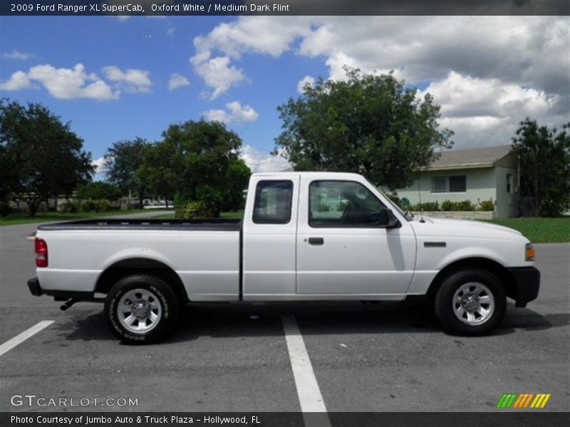 Oxford White / Medium Dark Flint 2009 Ford Ranger XL SuperCab