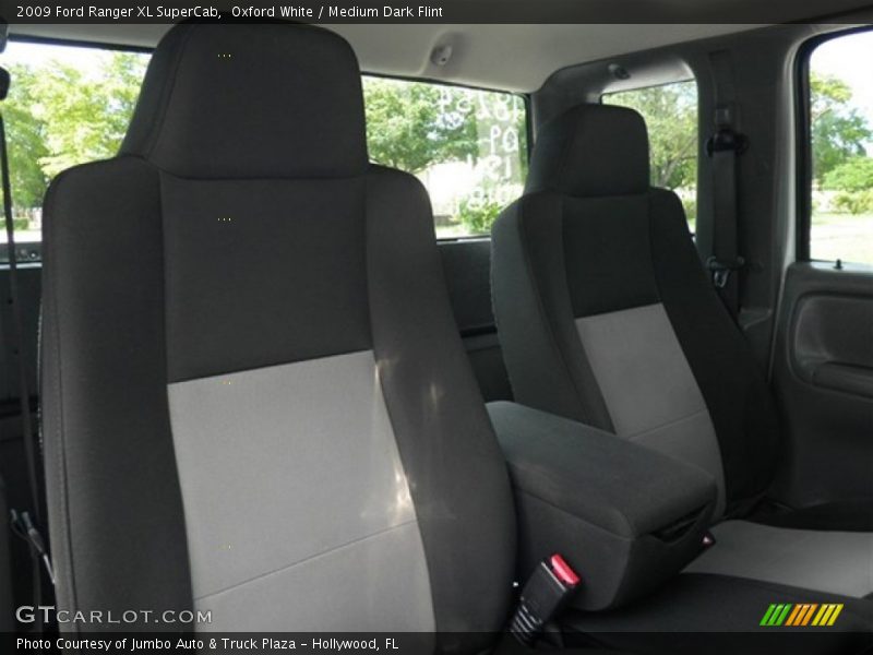 Oxford White / Medium Dark Flint 2009 Ford Ranger XL SuperCab