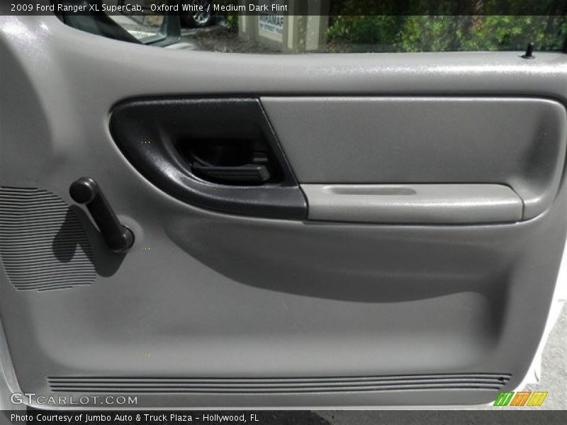 Oxford White / Medium Dark Flint 2009 Ford Ranger XL SuperCab