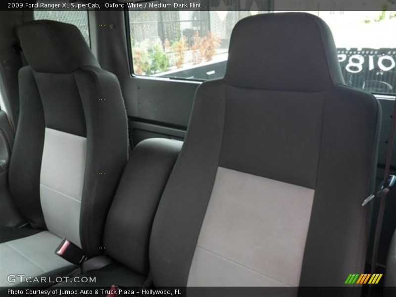 Oxford White / Medium Dark Flint 2009 Ford Ranger XL SuperCab