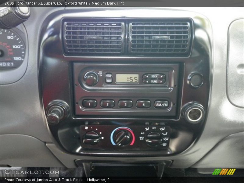 Oxford White / Medium Dark Flint 2009 Ford Ranger XL SuperCab
