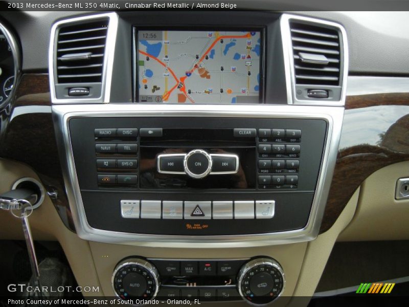 Cinnabar Red Metallic / Almond Beige 2013 Mercedes-Benz ML 350 4Matic