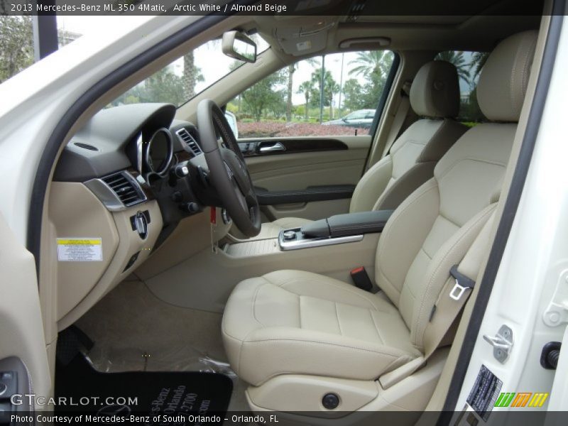  2013 ML 350 4Matic Almond Beige Interior
