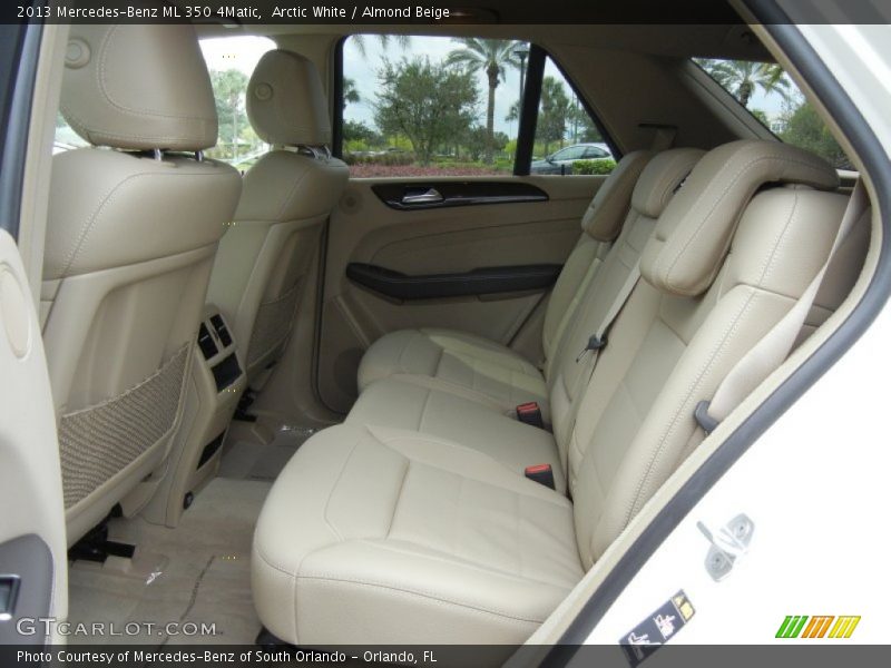 Rear Seat of 2013 ML 350 4Matic