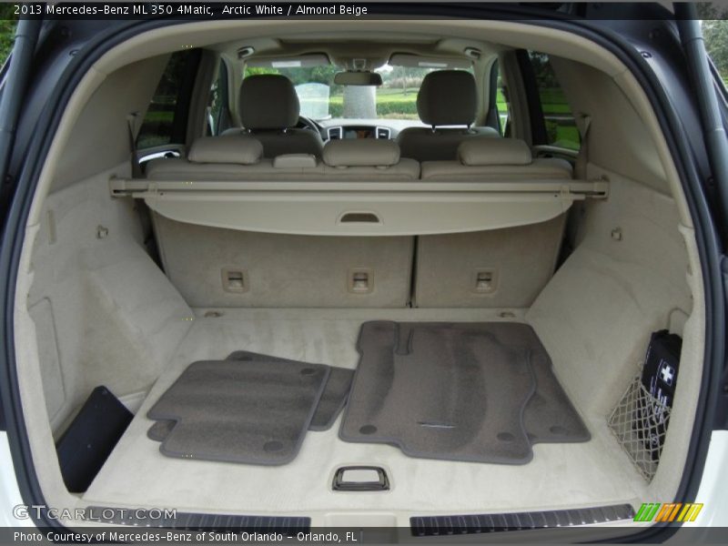  2013 ML 350 4Matic Trunk