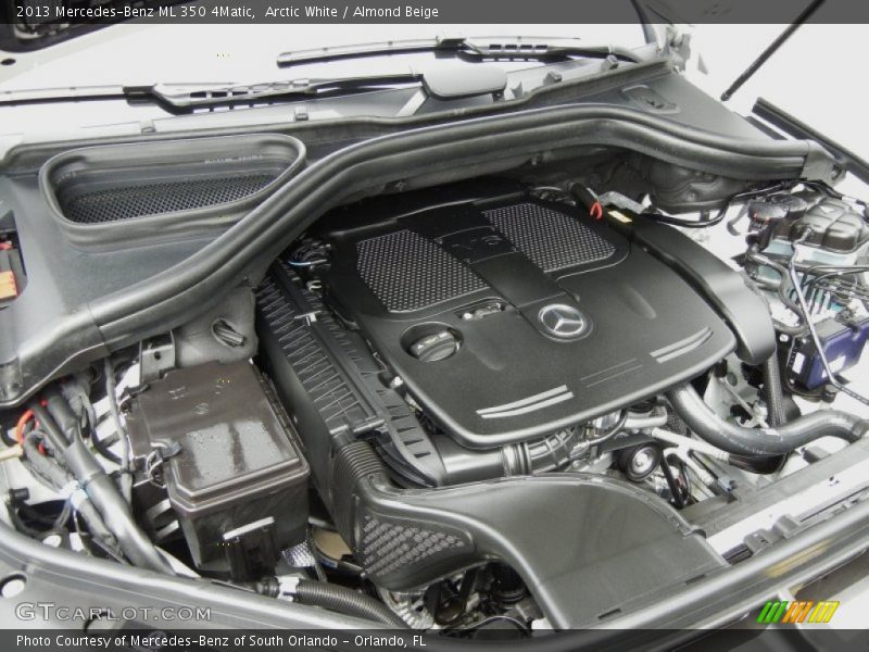  2013 ML 350 4Matic Engine - 3.5 Liter DI DOHC 24-Valve VVT V6