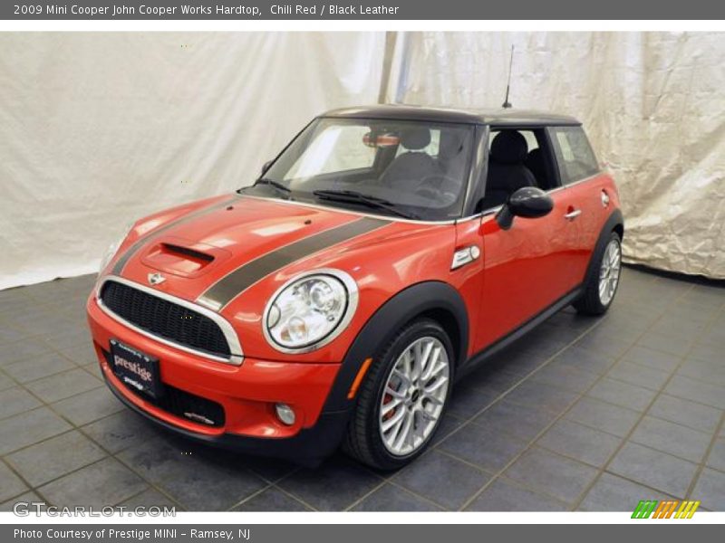 Front 3/4 View of 2009 Cooper John Cooper Works Hardtop