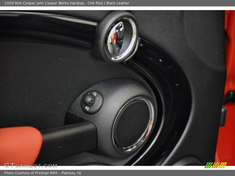 Chili Red / Black Leather 2009 Mini Cooper John Cooper Works Hardtop