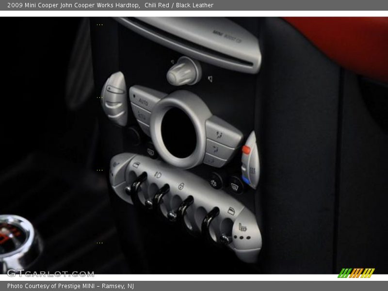 Chili Red / Black Leather 2009 Mini Cooper John Cooper Works Hardtop