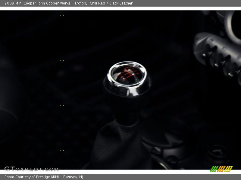 Chili Red / Black Leather 2009 Mini Cooper John Cooper Works Hardtop