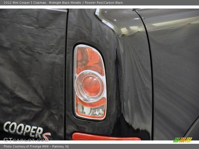 Midnight Black Metallic / Rooster Red/Carbon Black 2012 Mini Cooper S Clubman