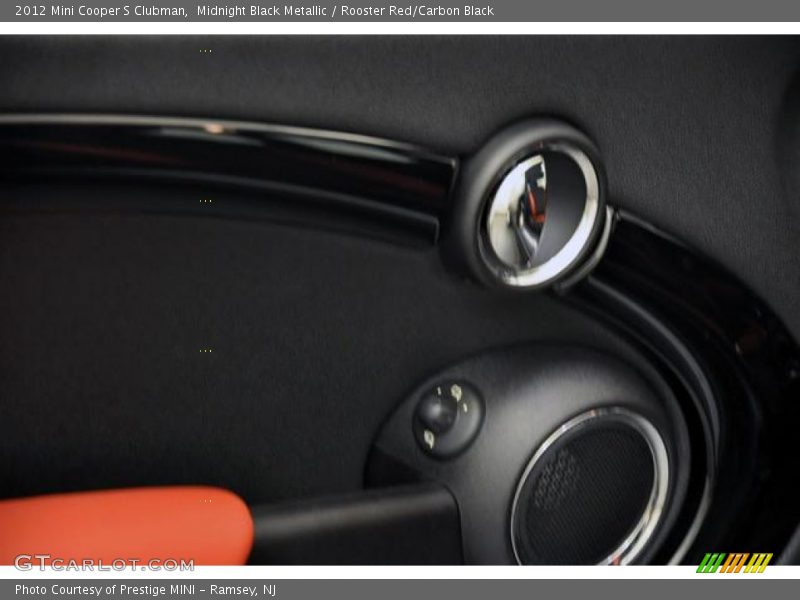 Midnight Black Metallic / Rooster Red/Carbon Black 2012 Mini Cooper S Clubman