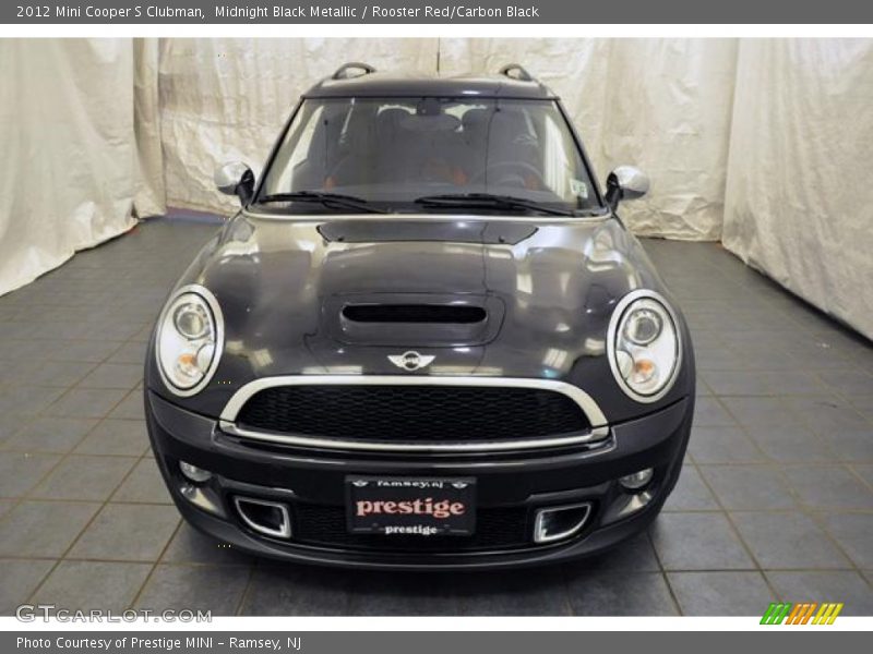 Midnight Black Metallic / Rooster Red/Carbon Black 2012 Mini Cooper S Clubman