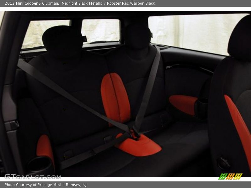 Midnight Black Metallic / Rooster Red/Carbon Black 2012 Mini Cooper S Clubman