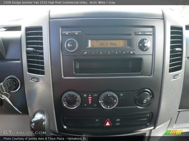 Arctic White / Gray 2008 Dodge Sprinter Van 2500 High Roof Commercial Utility