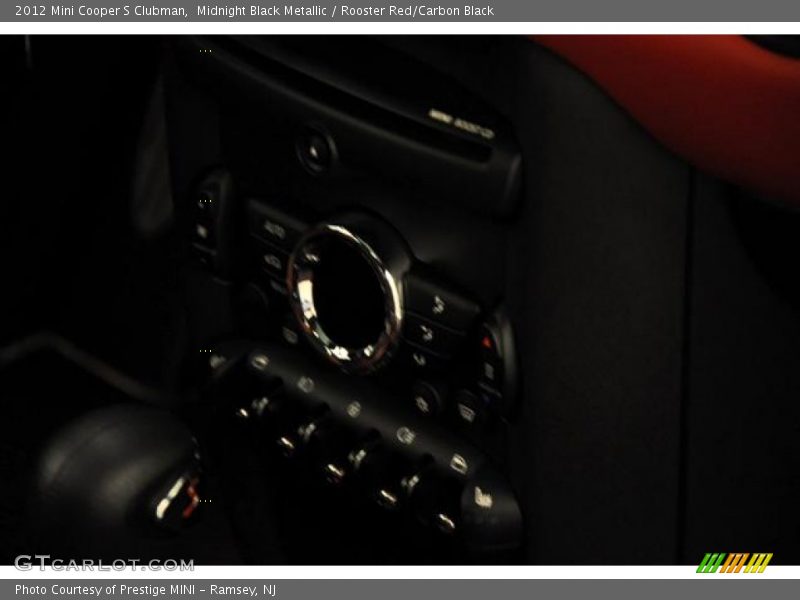 Midnight Black Metallic / Rooster Red/Carbon Black 2012 Mini Cooper S Clubman