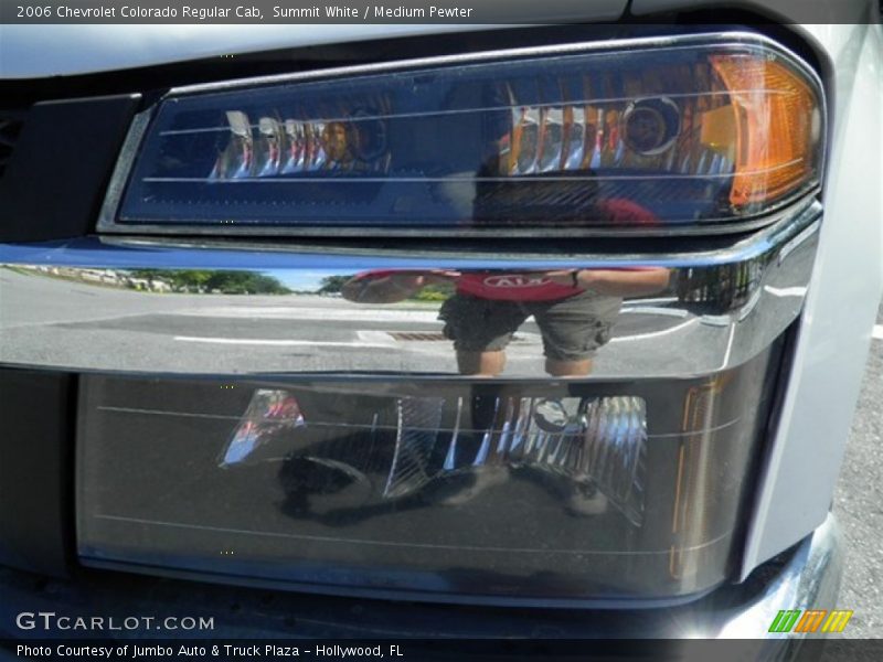 Summit White / Medium Pewter 2006 Chevrolet Colorado Regular Cab