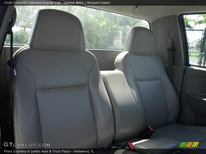 Summit White / Medium Pewter 2006 Chevrolet Colorado Regular Cab