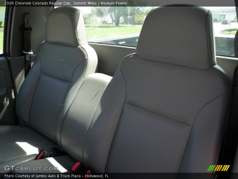 Summit White / Medium Pewter 2006 Chevrolet Colorado Regular Cab