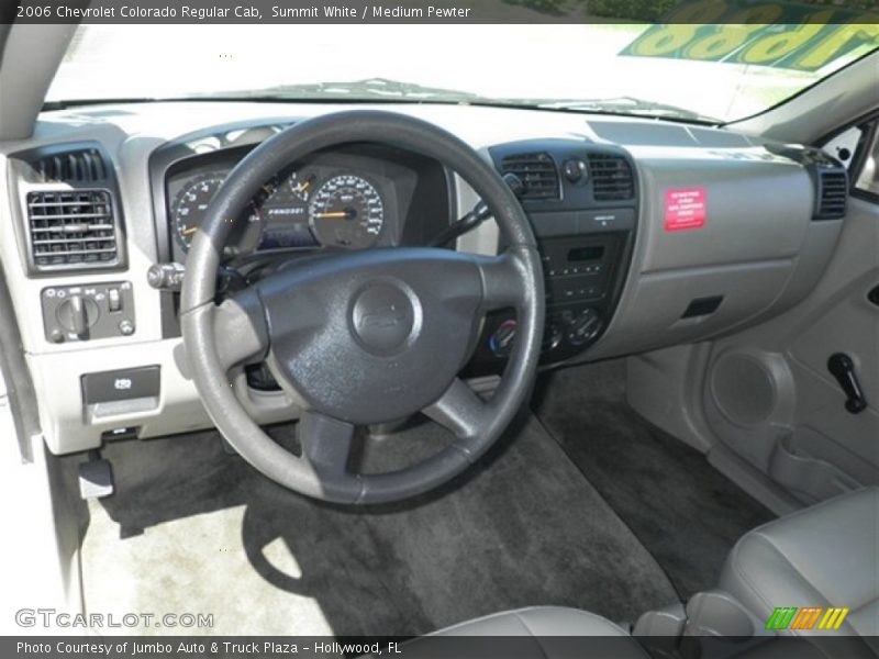 Summit White / Medium Pewter 2006 Chevrolet Colorado Regular Cab