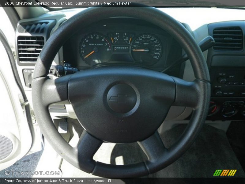 Summit White / Medium Pewter 2006 Chevrolet Colorado Regular Cab