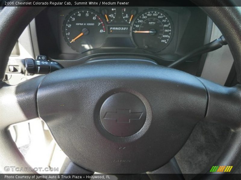 Summit White / Medium Pewter 2006 Chevrolet Colorado Regular Cab