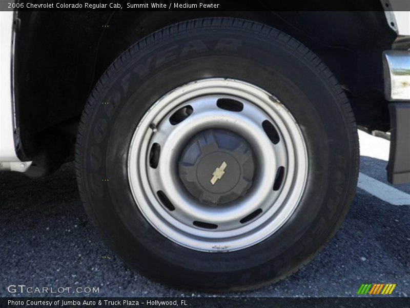 Summit White / Medium Pewter 2006 Chevrolet Colorado Regular Cab