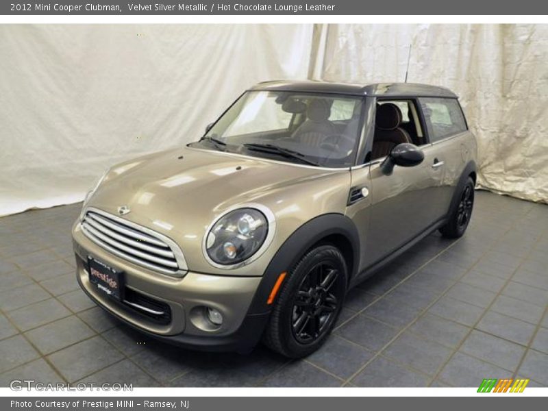 Velvet Silver Metallic / Hot Chocolate Lounge Leather 2012 Mini Cooper Clubman