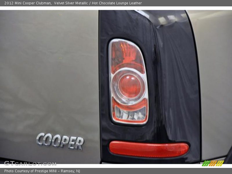 Velvet Silver Metallic / Hot Chocolate Lounge Leather 2012 Mini Cooper Clubman