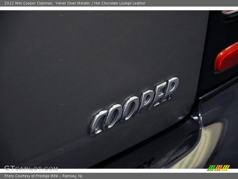 Velvet Silver Metallic / Hot Chocolate Lounge Leather 2012 Mini Cooper Clubman