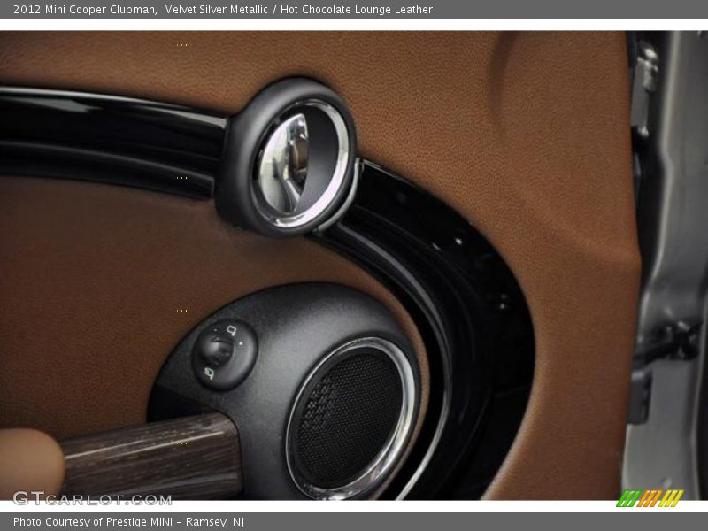 Velvet Silver Metallic / Hot Chocolate Lounge Leather 2012 Mini Cooper Clubman