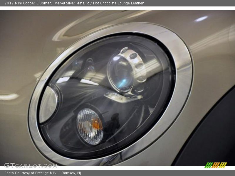 Velvet Silver Metallic / Hot Chocolate Lounge Leather 2012 Mini Cooper Clubman