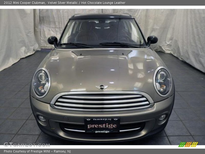 Velvet Silver Metallic / Hot Chocolate Lounge Leather 2012 Mini Cooper Clubman