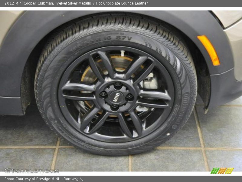 Velvet Silver Metallic / Hot Chocolate Lounge Leather 2012 Mini Cooper Clubman