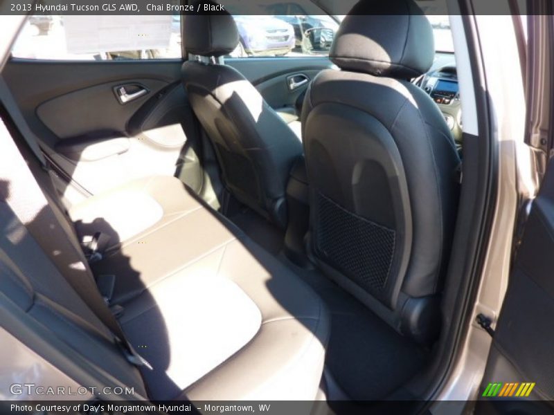 Chai Bronze / Black 2013 Hyundai Tucson GLS AWD