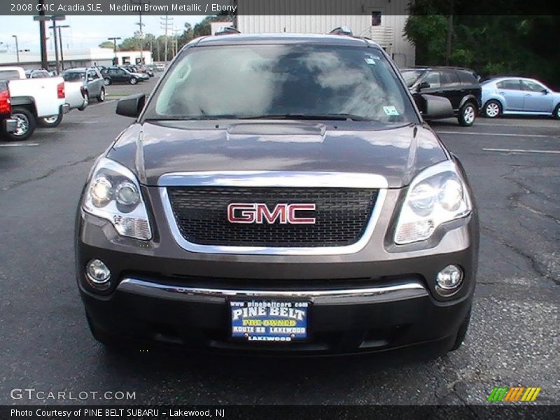 Medium Brown Metallic / Ebony 2008 GMC Acadia SLE