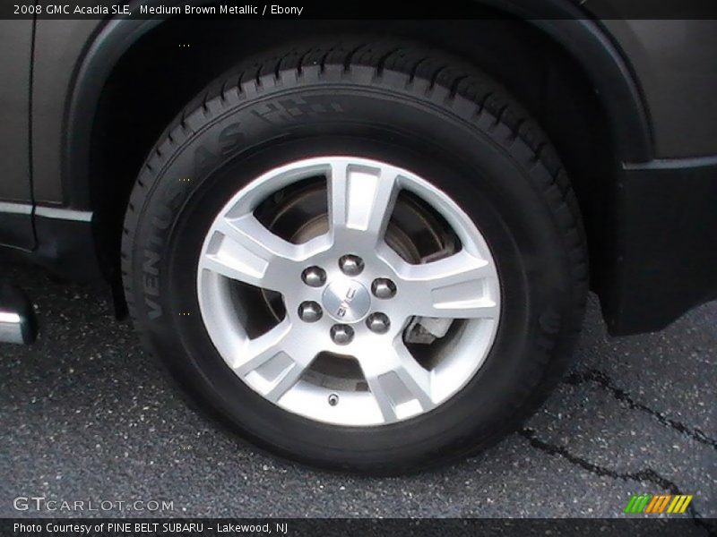 Medium Brown Metallic / Ebony 2008 GMC Acadia SLE