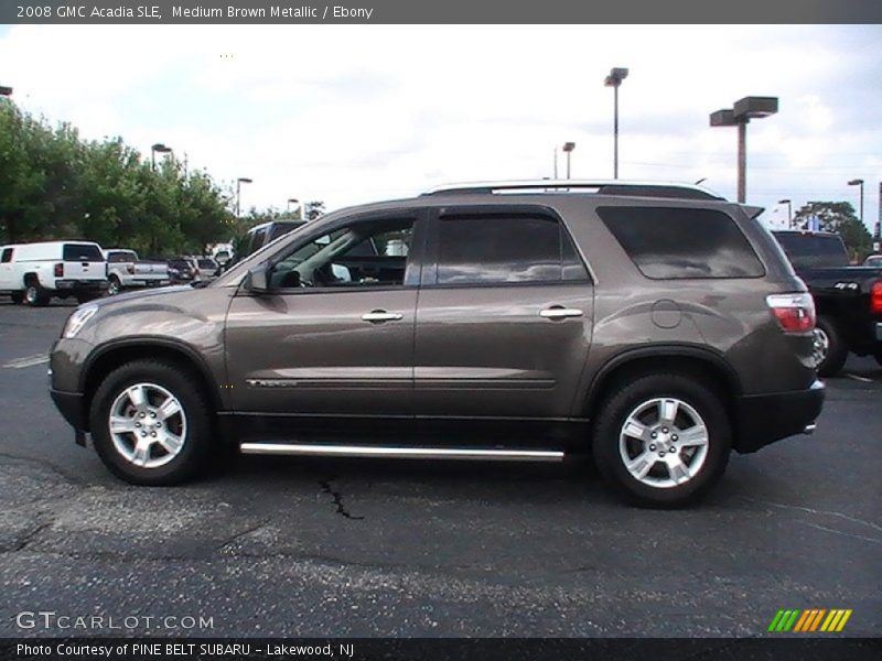 Medium Brown Metallic / Ebony 2008 GMC Acadia SLE