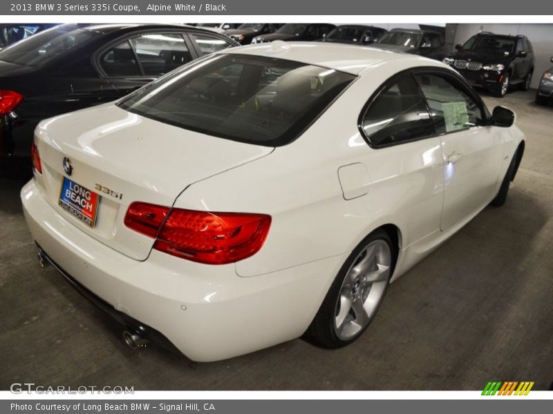 Alpine White / Black 2013 BMW 3 Series 335i Coupe