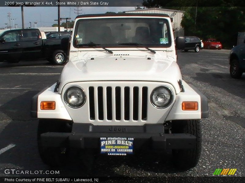 Stone White / Dark Slate Gray 2006 Jeep Wrangler X 4x4