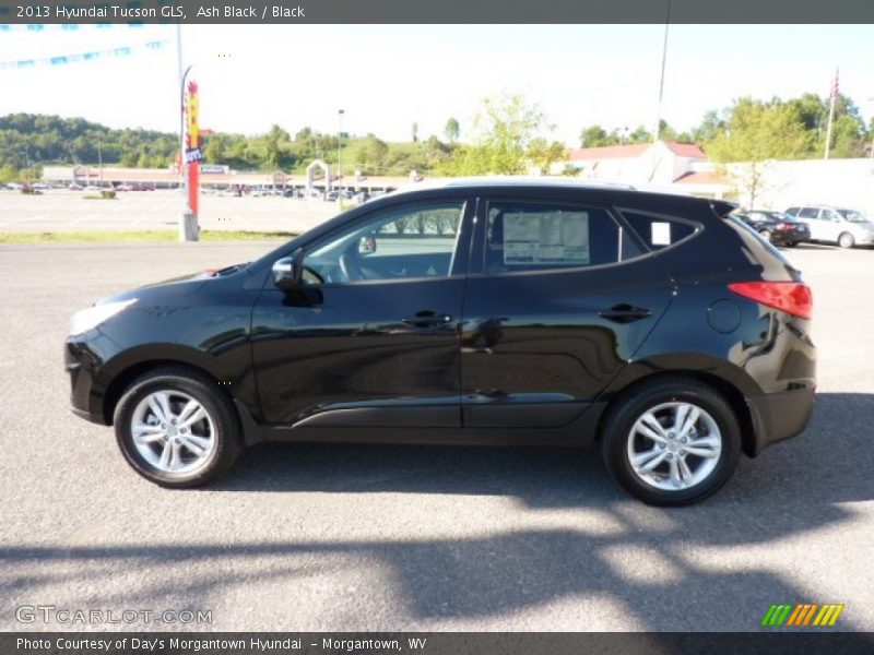 Ash Black / Black 2013 Hyundai Tucson GLS