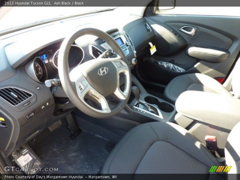 Ash Black / Black 2013 Hyundai Tucson GLS
