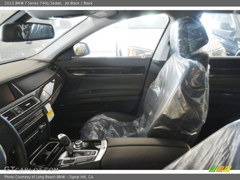 Jet Black / Black 2013 BMW 7 Series 740Li Sedan